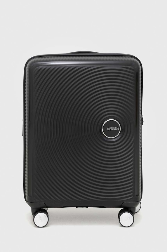 American Tourister walizka 55x40x20 cm syntetyczny czarny 88472.1027
