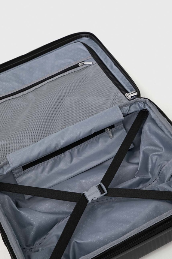 American Tourister walizka 55x40x20 cm czarny 88472.1027
