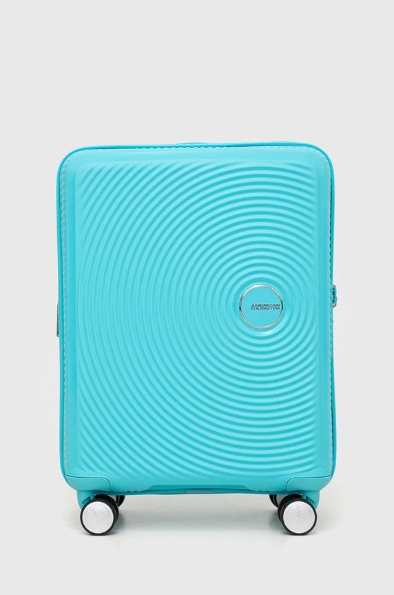 American Tourister walizka 55x40x20 cm mieści A4 niebieski 88472.8864