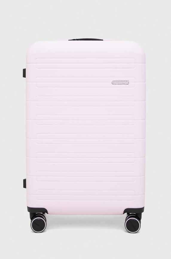 American Tourister walizka 67x39x24 cm mieści A4 różowy 139276.5103