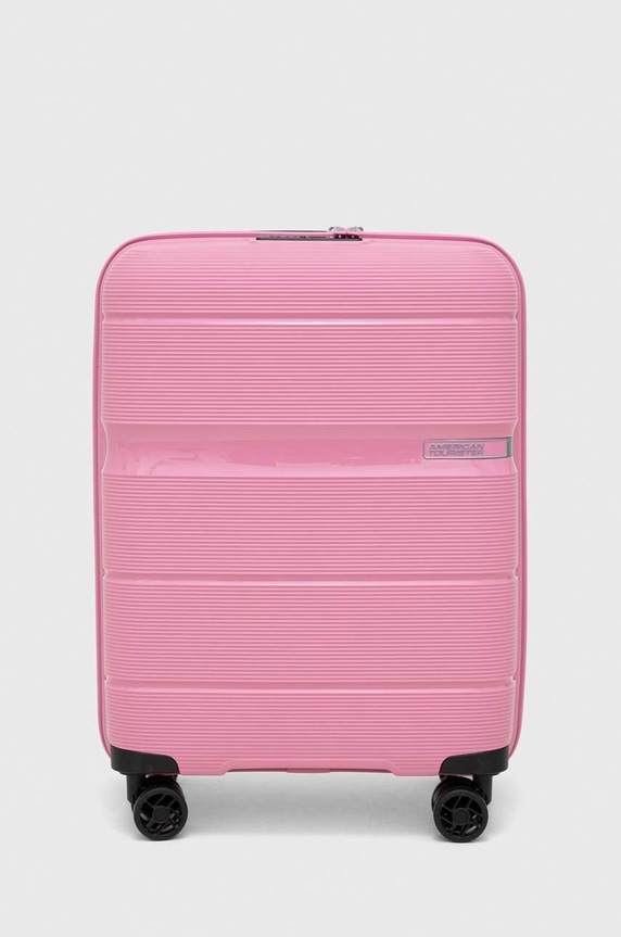 American Tourister walizka 55x37x20 cm mieści A4 różowy 128453.2062