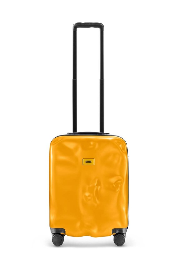 Crash Baggage walizka ICON Small size 55x40x22 cm mieści A4 żółty CB161