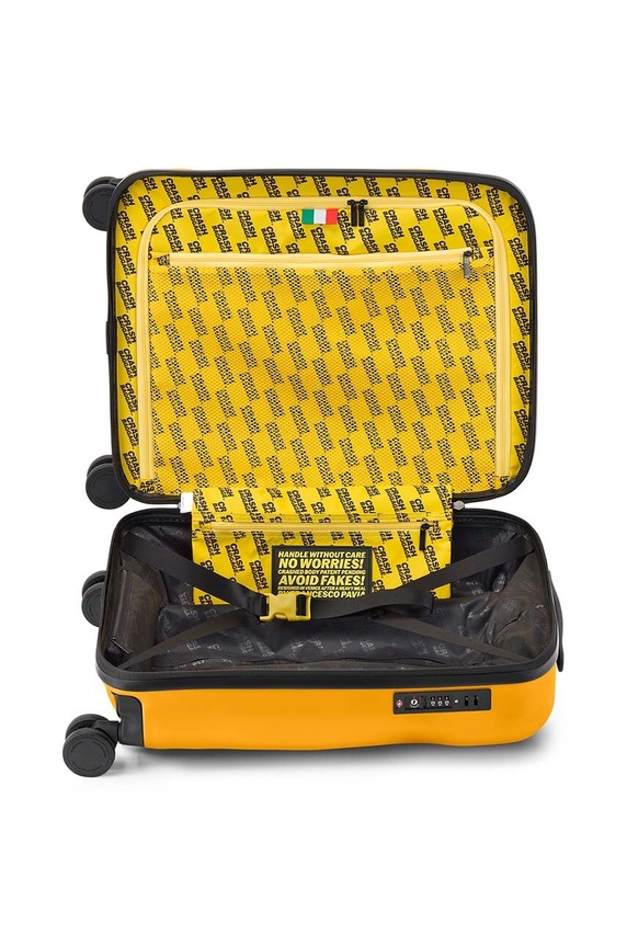 Crash Baggage walizka ICON Small size 55x40x22 cm żółty CB161
