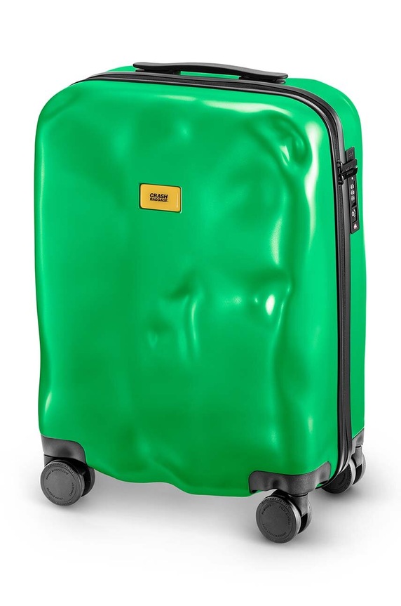Crash Baggage walizka ICON Small size 55x40x22 cm CB161 zielony AA00