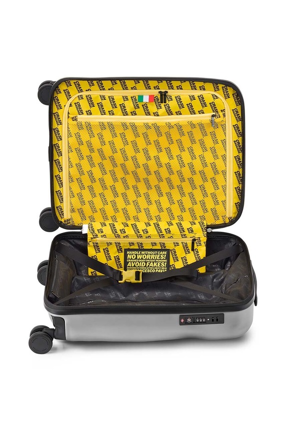 Crash Baggage walizka ICON Small size 55x40x22 cm szary CB161