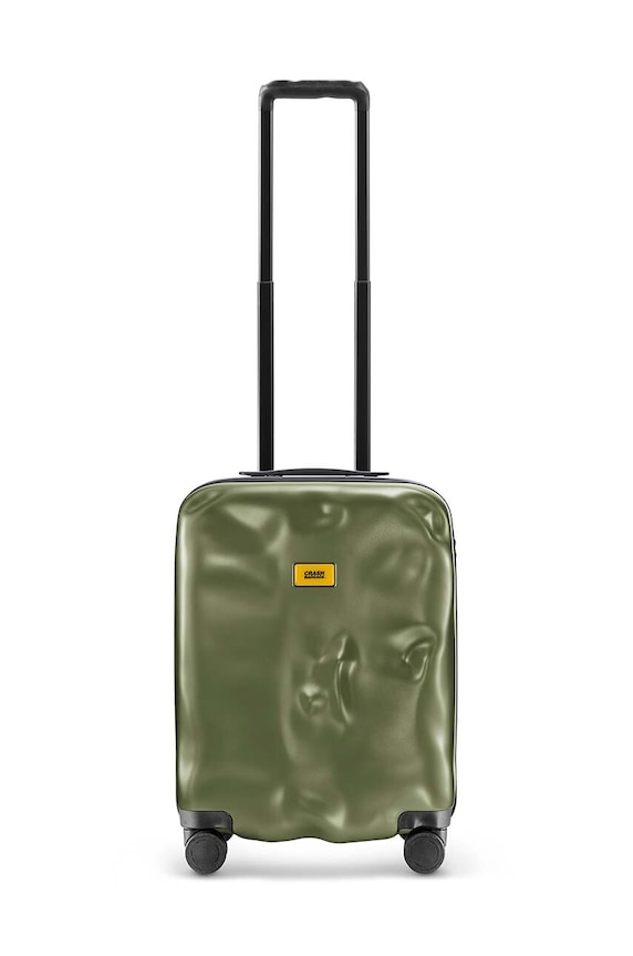 Crash Baggage walizka ICON Small size 55x40x22 cm mieści A4 zielony CB161
