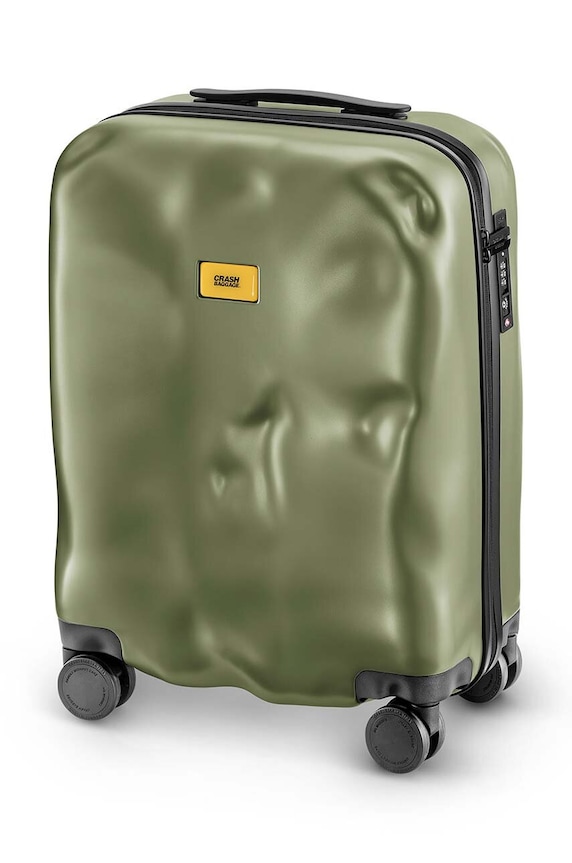 Crash Baggage walizka ICON Small size 55x40x22 cm CB161 zielony AA00