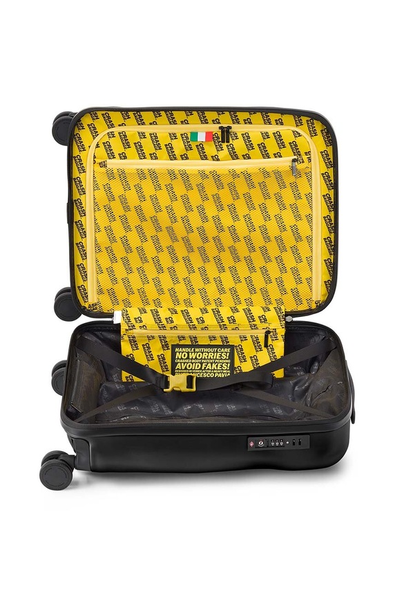 Crash Baggage walizka ICON Small size 55x40x22 cm czarny CB161