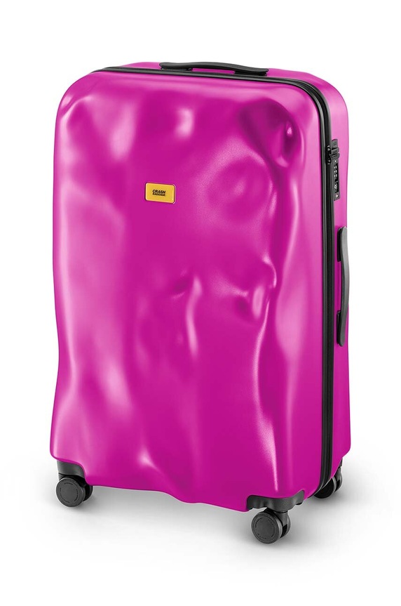 Crash Baggage walizka ICON Large size 79x50x30 cm CB163 różowy AA00