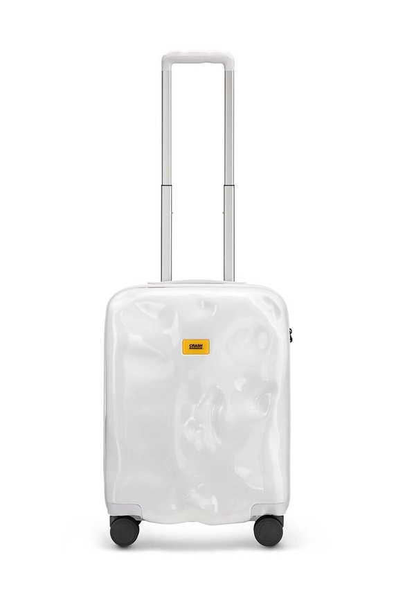 Crash Baggage walizka kabinowa TONE ON TONE Small size 55x40x22 cm mieści A4 biały CB191