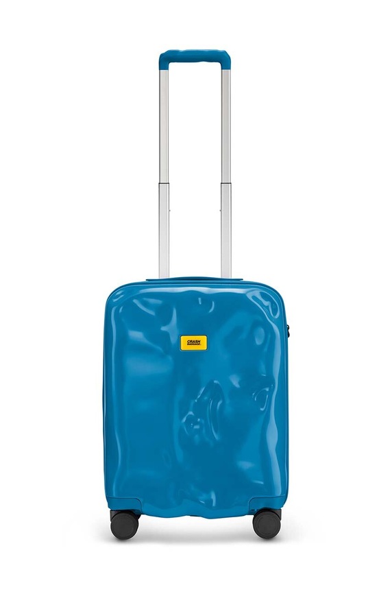 Kufr Crash Baggage TONE ON TONE Small size 55x40x22 cm hladký modrá CB191