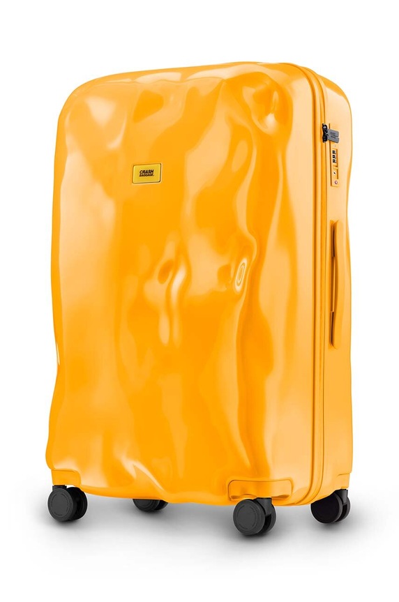 Akcesoria Crash Baggage walizka TONE ON TONE Large size 79x50x30 cm CB193 żółty