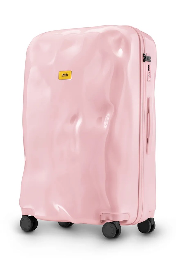Akcesoria Crash Baggage walizka TONE ON TONE Large size 79x50x30 cm CB193 różowy