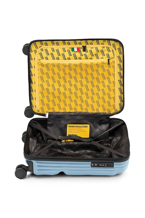 Crash Baggage valiză STRIPE Small size 55x40x22 cm CB151 albastru