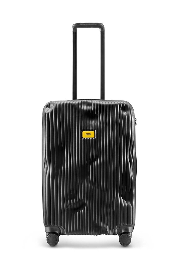 Crash Baggage walizka STRIPE Medium size 68x45x26 cm mieści A4 czarny CB152