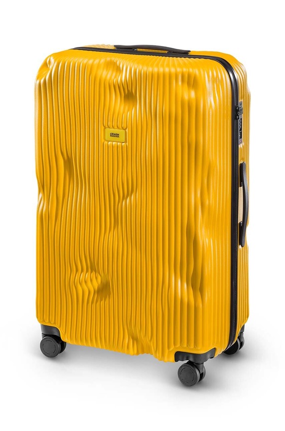 Crash Baggage walizka STRIPE Large size 79x50x30 cm CB153 żółty AA00
