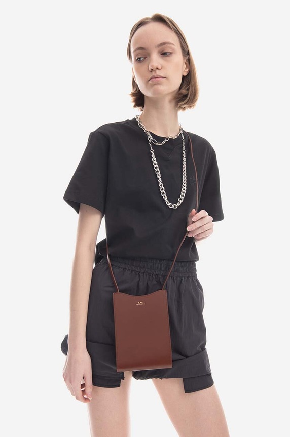 A.P.C. leather pouch Neck Pouch Jamie PXB PXBMW.F63412
