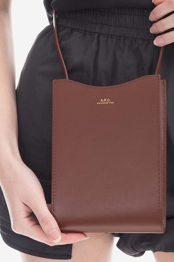 A.P.C. leather pouch Neck Pouch Jamie PXB PXBMW.F63412