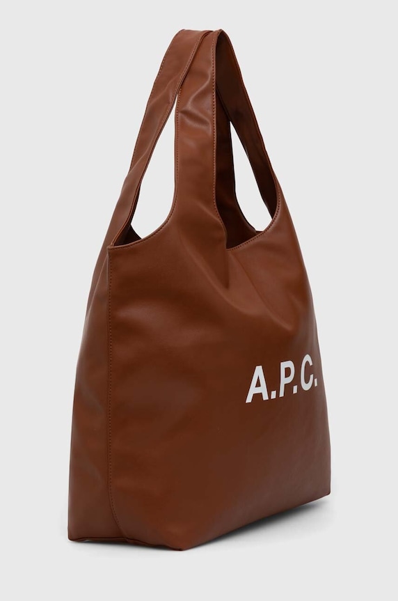 Τσάντα A.P.C. Ninon PUAAT.M61565 καφέ SS26