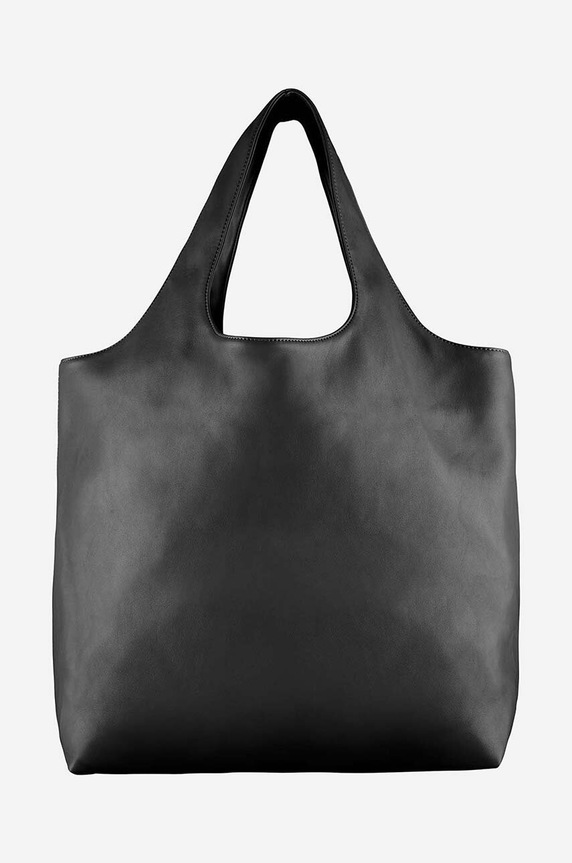 A.P.C. geantă Ninon imitatie de piele negru PUAAT.M61565