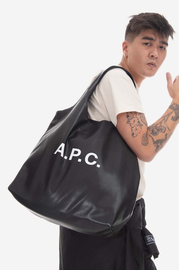 A.P.C. geantă Ninon negru PUAAT.M61565