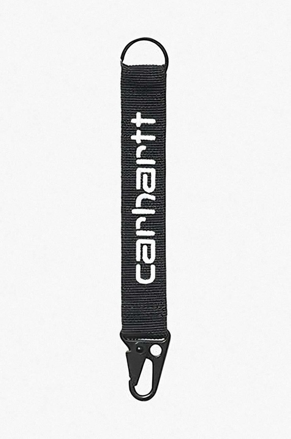 Μπρελόκ Carhartt WIP μαύρο I027773.BLACK.WHIT