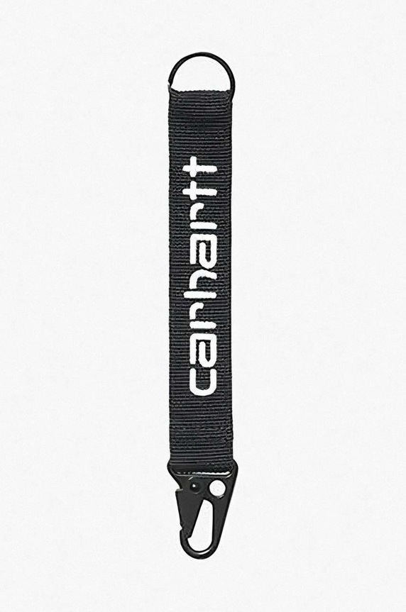 Μπρελόκ Carhartt WIP I027773.BLACK.WHIT μαύρο AA00