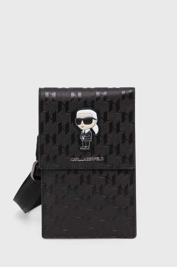 Θηκη κινητού Karl Lagerfeld για τηλέφωνο μαύρο KLWBSAKHPKK
