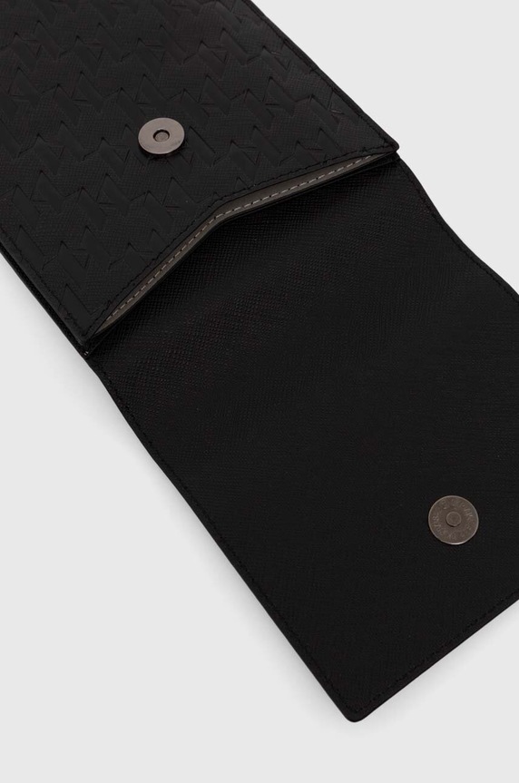 Obal na telefón Karl Lagerfeld KLWBSAKHPCK černá