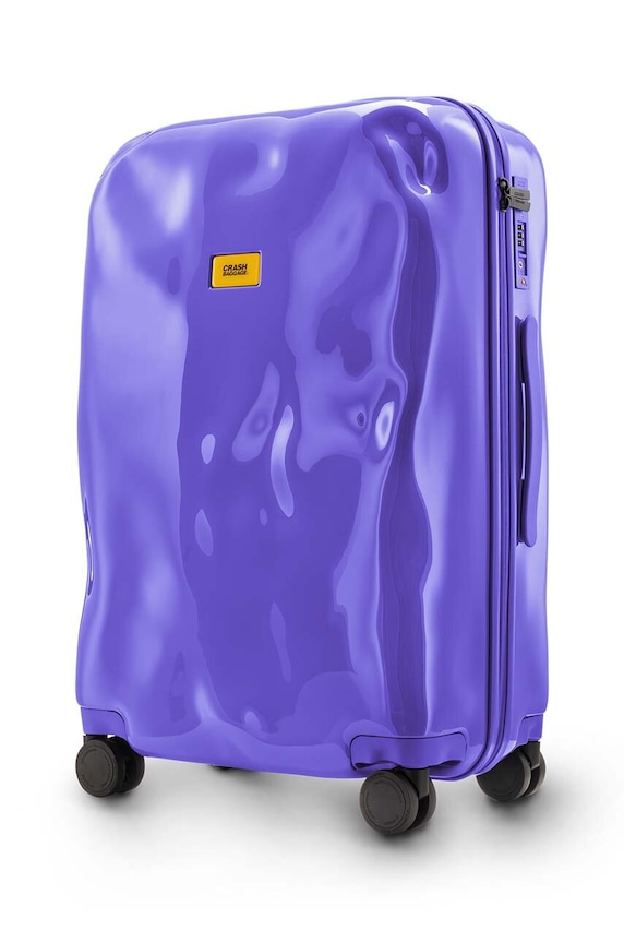 Crash Baggage walizka TONE ON TONE Medium size 68x45x26 cm CB192 fioletowy AA00