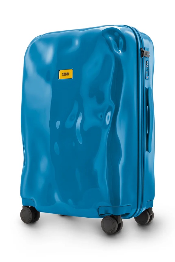 Doplňky Crash Baggage kufr TONE ON TONE Medium size 68x45x26 cm CB192 modrá