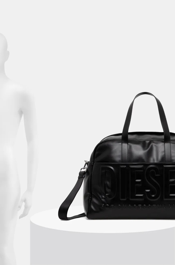 Torba Diesel DSL 3D DUFFLE L X X09929.P5184 crna