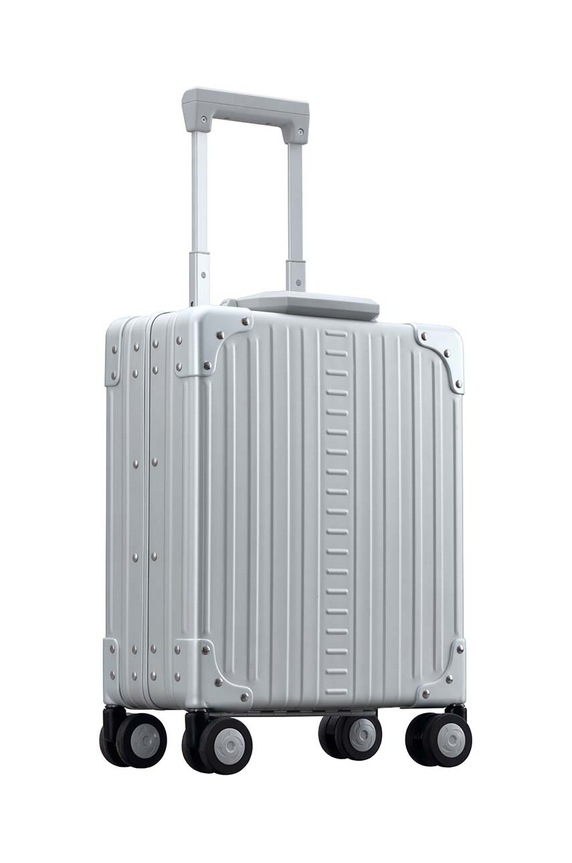 ALEON walizka 16" Vertical Underseat Carry-On 41,6x37,7x15,2 cm 1655 srebrny AA00