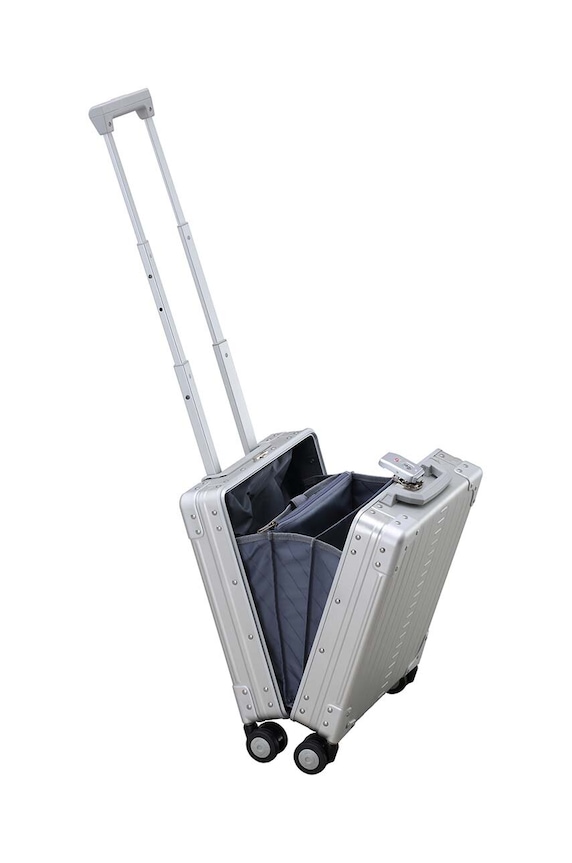 Akcesoria ALEON walizka 16" Vertical Underseat Carry-On 41,6x37,7x15,2 cm 1655 srebrny