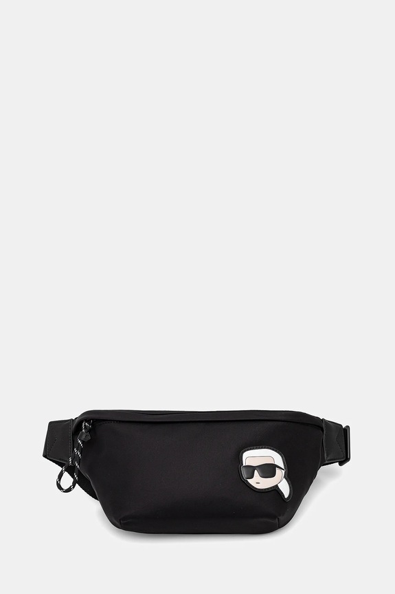 Karl Lagerfeld nerka K/IKON tekstylny czarny A1M30074