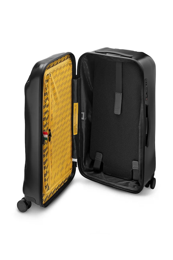 Crash Baggage bőrönd TRUNK 36x35x72 cm fekete CB168