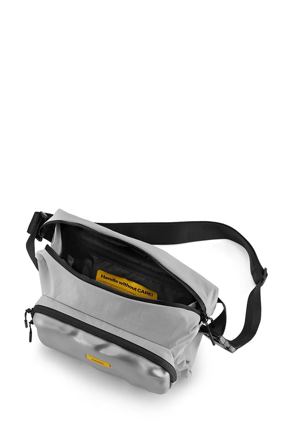 Crash Baggage borsetă SOFT CROSSBODY 21,5x29x15 cm argintiu CB327