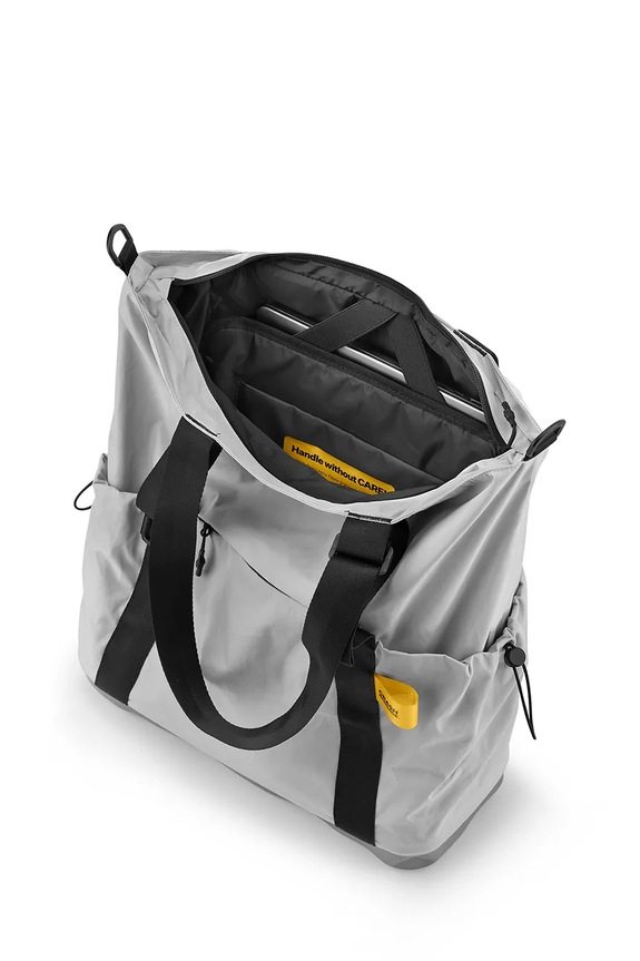 Crash Baggage geantă HARD TOTE BAG 42x45x15 cm CB315 gri