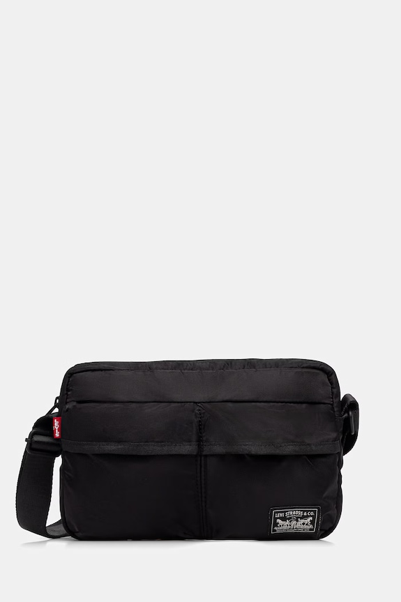 Levi's borsetta MISSION BAY semplice nero 004C4