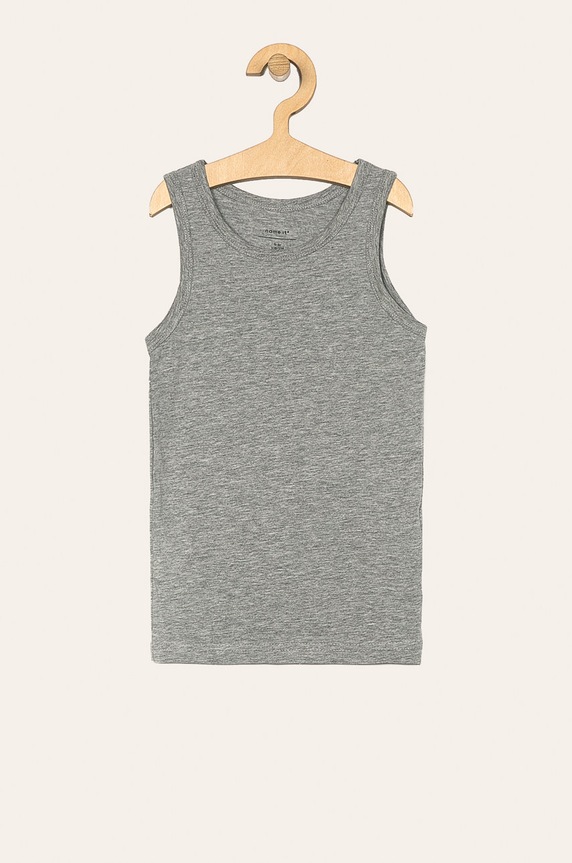 Name it - T-shirt dziecięcy 110-152 cm (2 pack) 13163573 szary AA00