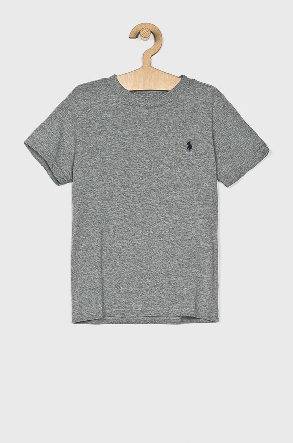 Polo Ralph Lauren - Detské tričko 110-128 cm bavlna sivá 322674984001