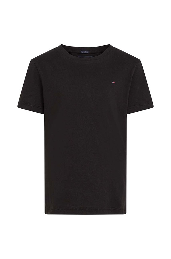 Dětské tričko Tommy Hilfiger 74-176 cm KB0KB04140 černá AA00