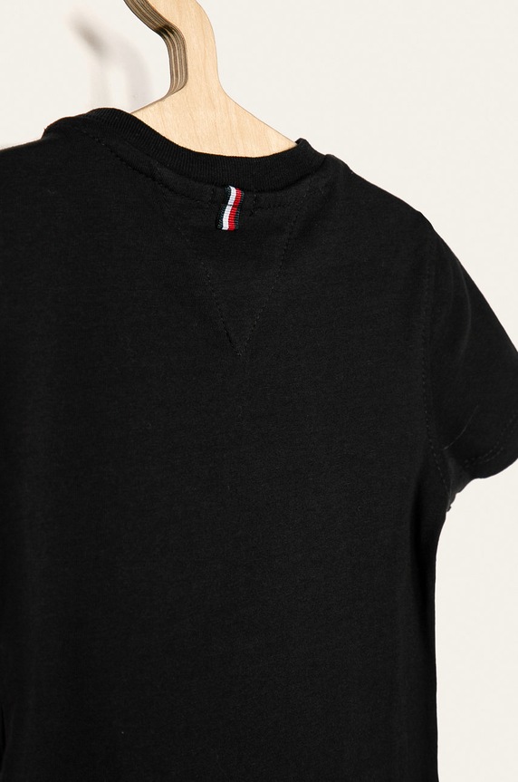 Dětské tričko Tommy Hilfiger 74-176 cm KB0KB04140 černá