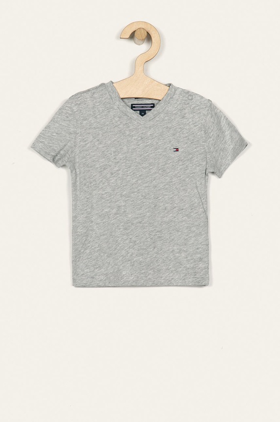 Tommy Hilfiger - Gyerek póló 74-176 cm pamut szürke KB0KB04142