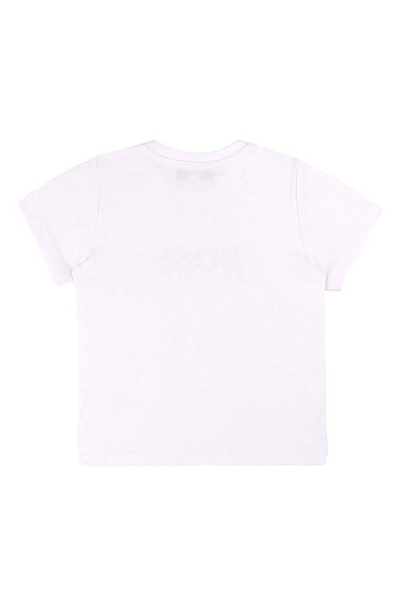 BOSS - T-shirt dziecięcy J05P07 J05P07 biały AA00