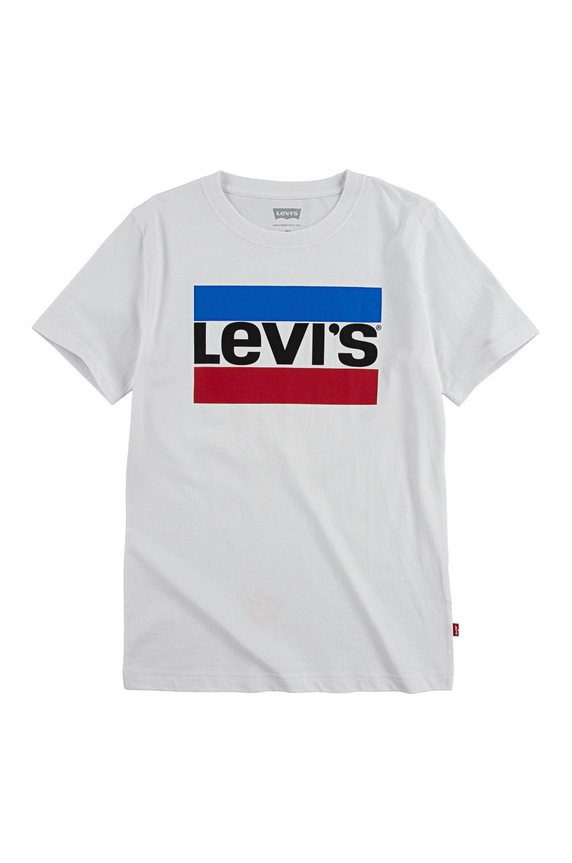 Levi's T-shirt dziecięcy biały 8E8568.NOS.B