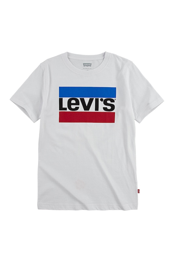 Levi's T-shirt dziecięcy biały 8E8568.NOS.B
