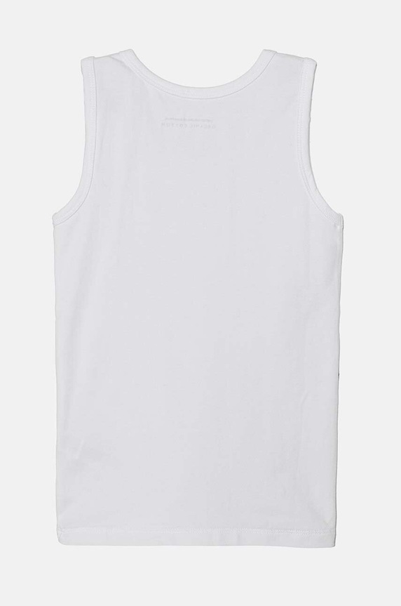United Colors of Benetton t-shirt dziecięcy 2-pack biały 3OP80H014.G.CONTINUATIV