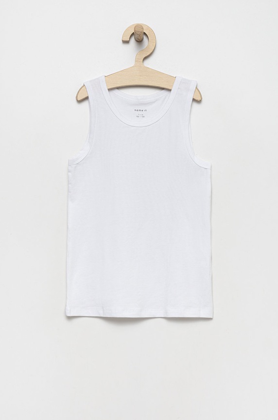 Name it top dziecięcy (2-pack) 13208843.BrightWhit biały AA00