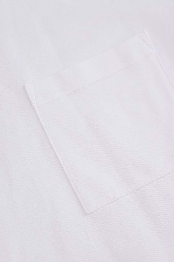 Coccodrillo t-shirt bawełniany dziecięcy biały XCX143201BAB